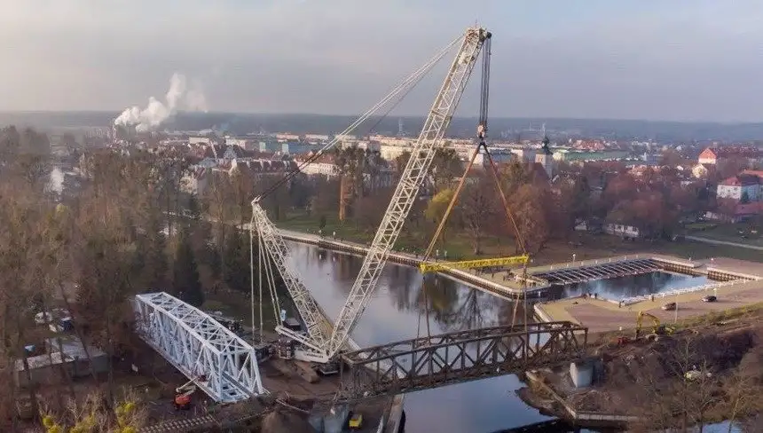 Fragment historycznej przeprawy kolejowej w Piszu będzie atrakcją turystyczną