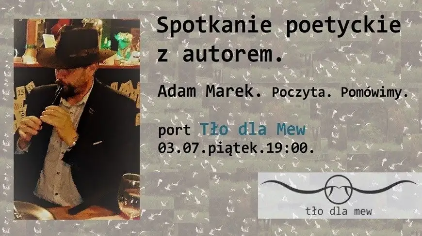 Wieczór poezji w Tle dla Mew