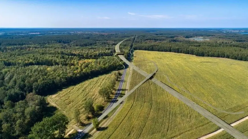 Wariant B. Tak będzie przebiegała ekspresówka przez Mazury