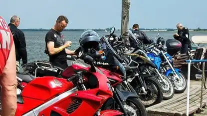 Motocyklem na Mazury