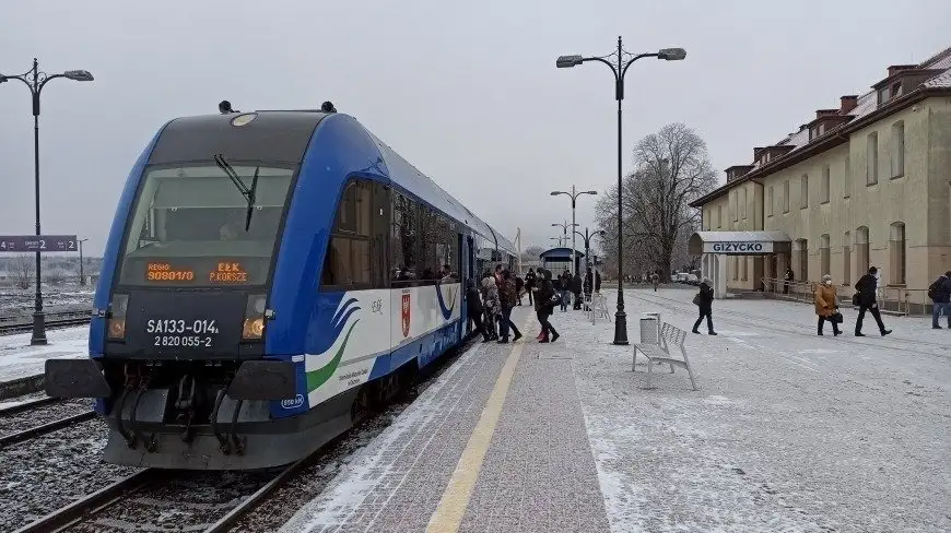 Przygotowania do elektryfikacji kolei na Mazurach