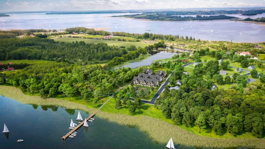 Yacht Apartment - nowy projekt apartamentowy na Szlaku Wielkich Jezior Mazurskich