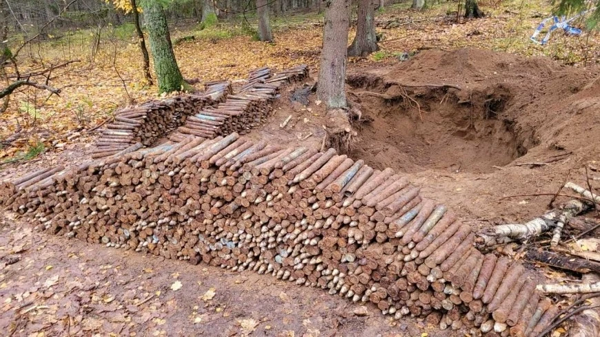 Ponad 7,5 tysiąca niewybuchów w jednym miejscu na Mazurach