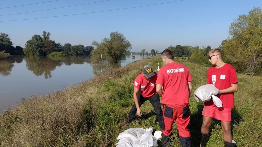 Mazurscy ratownicy wrócili do domu. Pomagali na południu Polski