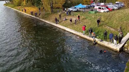 Co płetwonurkowie znaleźli na dnie Kanału Łuczańskiego?