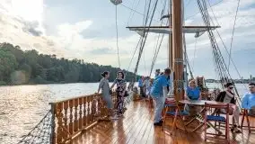 Krakowski teatr Komedia wystąpił na statku Chopin - zdjęcie 27