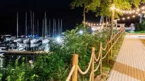 Zdjęcia nocne w porcie Ruciane Park - zdjęcie 2