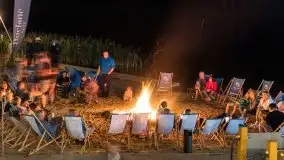 Zdjęcia nocne w porcie Ruciane Park - zdjęcie 7