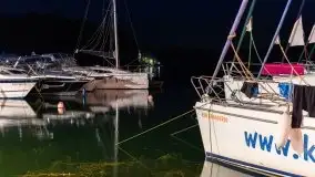 Zdjęcia nocne w porcie Ruciane Park - zdjęcie 25