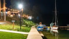 Zdjęcia nocne w porcie Ruciane Park - zdjęcie 26