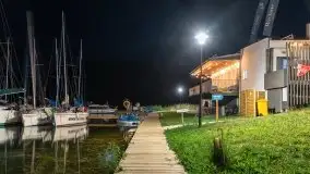 Zdjęcia nocne w porcie Ruciane Park - zdjęcie 22