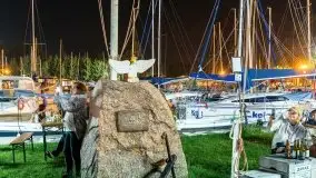 Noc w porcie Keja w Węgorzewie, sierpień 2021 - zdjęcie 22