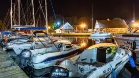 Noc w porcie Keja w Węgorzewie, sierpień 2021 - zdjęcie 20