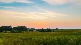 Zachód słońca w okolicach wsi Ublik - zdjęcie 10