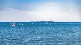 Wąskie żeglarskie gardło na Mazurach, jezioro Kirsajty - zdjęcie 7