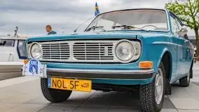 Zlot zabytkowych aut przy restauracji Nóż w wodzie w Mikołajkach - zdjęcie 33