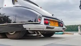 Zlot zabytkowych aut przy restauracji Nóż w wodzie w Mikołajkach - zdjęcie 63