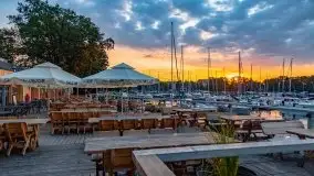 Wschód słońca w Stanicy Wodnej Stranda, sierpień 2021 r. - zdjęcie 10