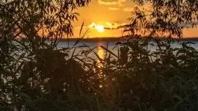 Zachód słońca nad jeziorem Dargin, wrzesień 2021 - zdjęcie 28