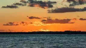 Zachód słońca nad jeziorem Dargin, wrzesień 2021 - zdjęcie 21