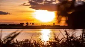 Zachód słońca nad jeziorem Kruklin, piękne te wrześniowe Mazury - zdjęcie 12