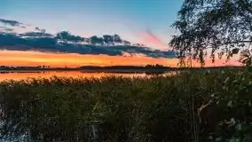 Zachód słońca nad jeziorem Kruklin, piękne te wrześniowe Mazury - zdjęcie 10