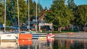 Zachód słońca nad jeziorem Bocznym, Tło Dla Mew, wrzesień 2021 - zdjęcie 9