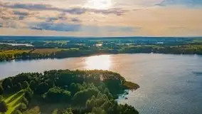 Wrześniowe jezioro Ublik o zachodzie słońca - zdjęcie 20