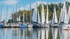 Suszenie żagli nad jeziorem Niegocin, Wilkasy - zdjęcie 20