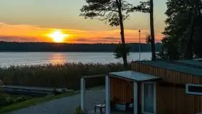 Wrześniowy zachód nad jeziorem Kisajno, widziany ze Strandy - zdjęcie 14