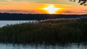 Wrześniowy zachód nad jeziorem Kisajno, widziany ze Strandy - zdjęcie 12