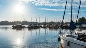 Port Sztynort na początku października 2021 r. - zdjęcie 1