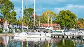 Port Sztynort na początku października 2021 r. - zdjęcie 3