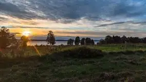 Zachód słońca w Pierkunowie, wrzesień 2021 r. - zdjęcie 8