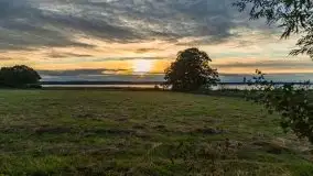 Zachód słońca w Pierkunowie, wrzesień 2021 r. - zdjęcie 13