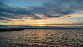 Zachód słońca w Pierkunowie, wrzesień 2021 r. - zdjęcie 1