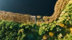 Jesień z lotu ptaka w okolicach jezior Gołdopiwo i Wilkus - zdjęcie 9