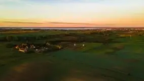 Jesienny zachód słońca z lotu ptaka - zdjęcie 15