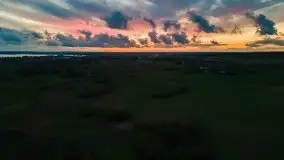 Jesienny zachód słońca z lotu ptaka - zdjęcie 9