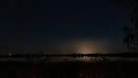 Zachód słońca nad jeziorem Kruklin, październik 2021 - zdjęcie 25