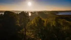 Wschód słońca nad jeziorem Kruklin, październik 2021 r. - zdjęcie 17