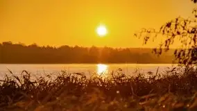 Wschód słońca nad jeziorem Kruklin, październik 2021 r. - zdjęcie 64