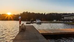 Zachód słońca i jesienne Ruciane Park  - zdjęcie 10