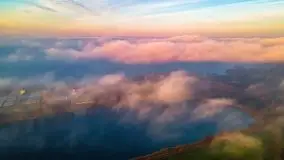 Wschód słońca nad jeziorami Niegocin i Grajewko w Bystrym - zdjęcie 6