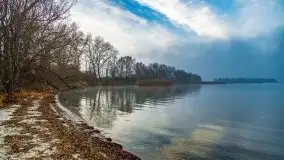 Wschód słońca nad jeziorami Niegocin i Grajewko w Bystrym - zdjęcie 7