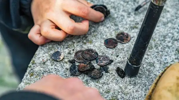 Fotorelacja z sprzątania dna w Ekomarinie Giżycko - zdjęcie 7
