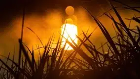 Listopadowy zachód słońca nad jeziorem Tałty, Skorupki - zdjęcie 3