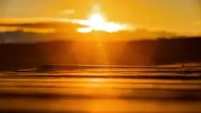 Listopadowy zachód słońca nad jeziorem Tałty, Skorupki - zdjęcie 2