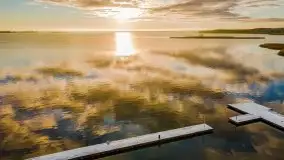 Grudniowy wschód słońca nad jeziorem Niegocin - zdjęcie 29