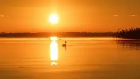 Grudniowy wschód słońca nad jeziorem Niegocin - zdjęcie 34